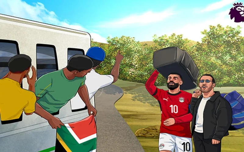 مواجهة مثيرة.. حساب بريميرليج يقلد فيلم أفريكانو في لقاء مصر وجنوب أفريقيا